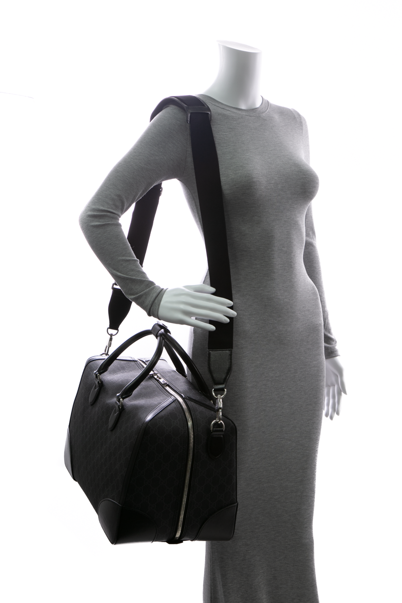GG Emblem Small Duffle Bag