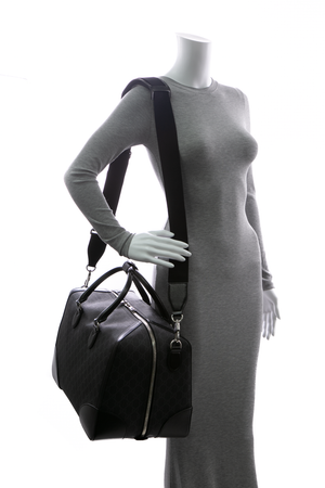 GG Emblem Small Duffle Bag