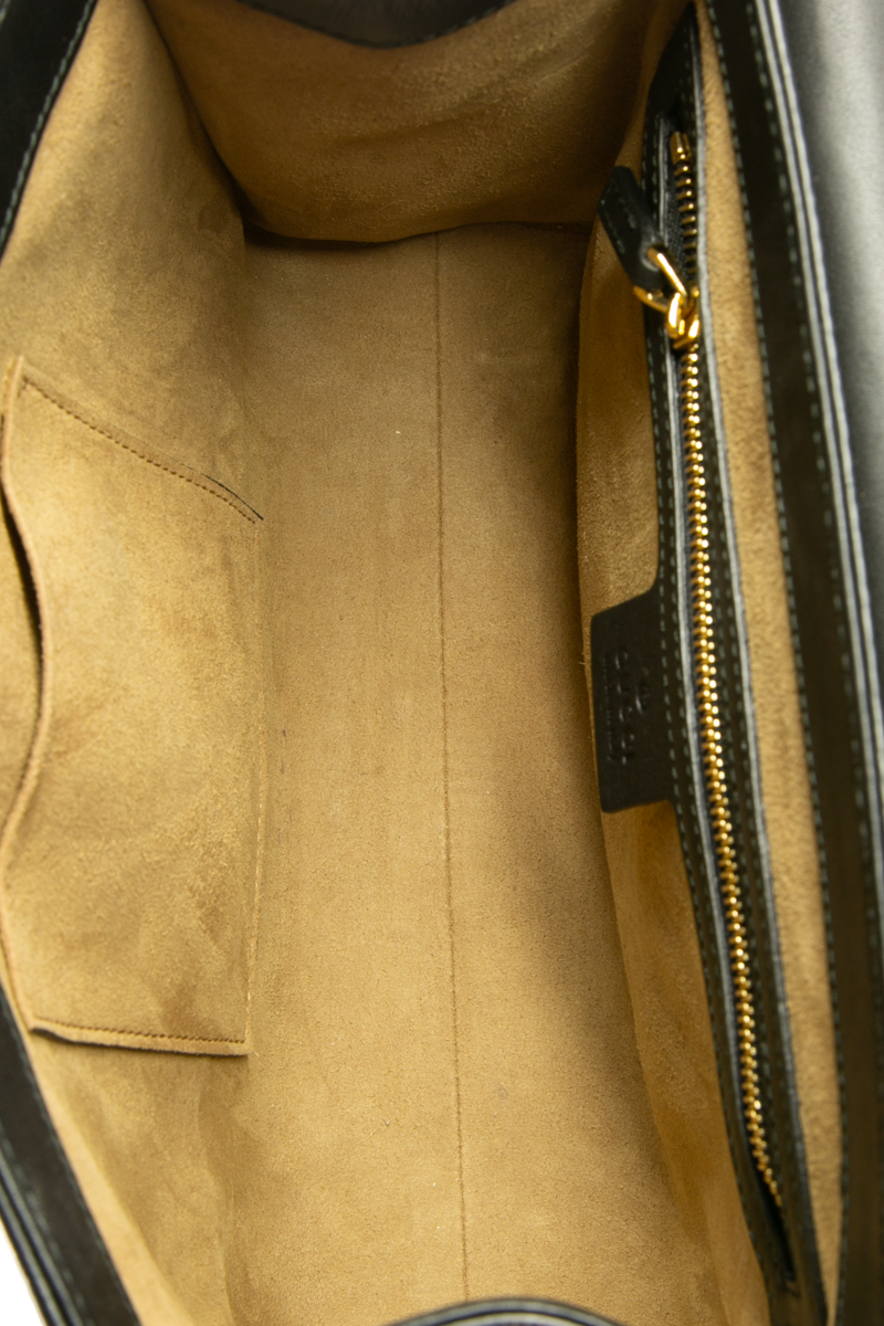 Small Padlock Top Handle Bag