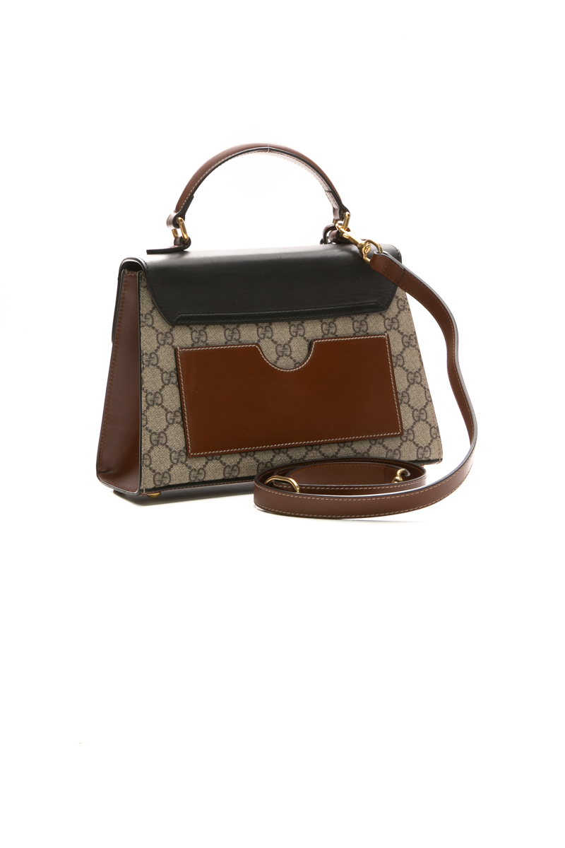 Small Padlock Top Handle Bag