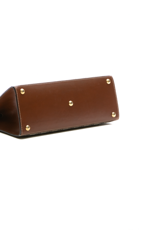 Small Padlock Top Handle Bag