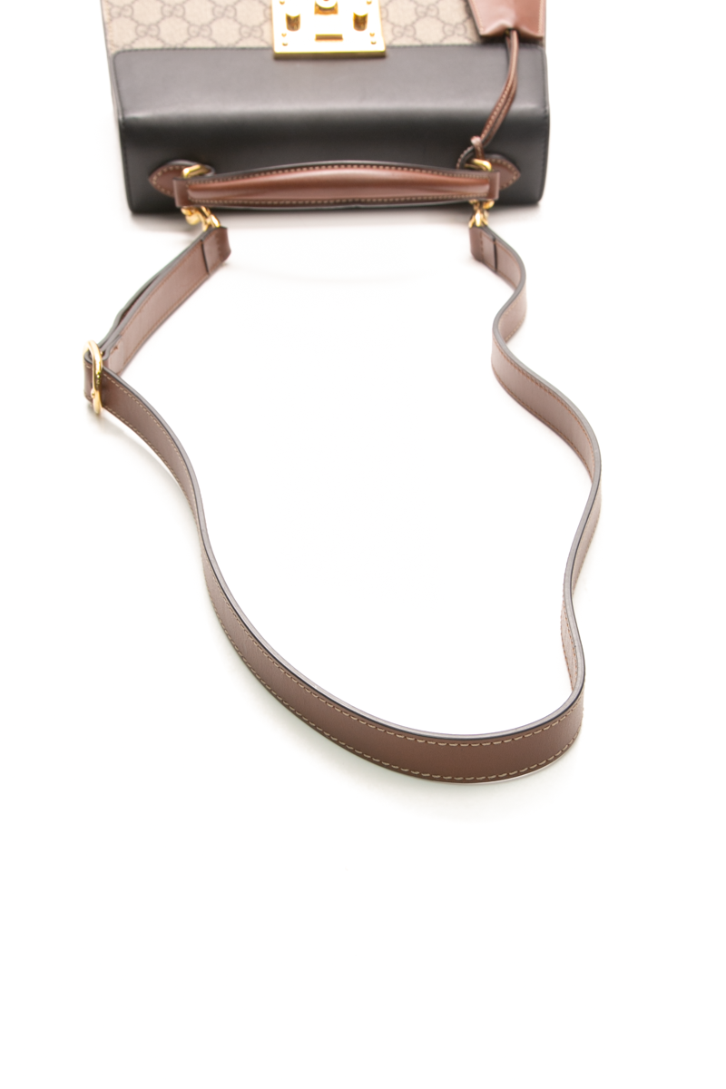 Small Padlock Top Handle Bag