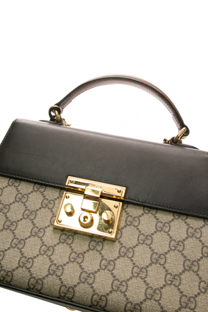 Small Padlock Top Handle Bag