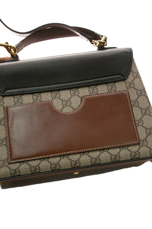 Small Padlock Top Handle Bag