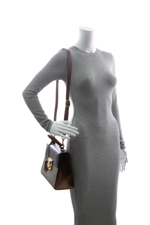 Small Padlock Top Handle Bag