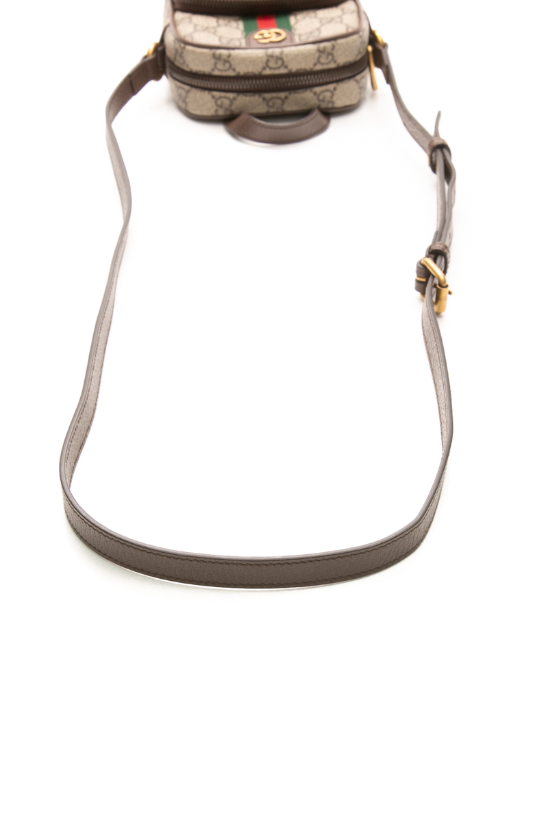 GG Ophidia Double Zip Mini Messenger Bag