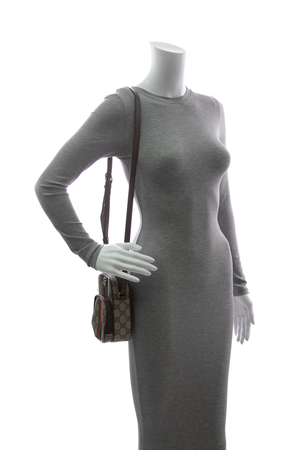 GG Ophidia Double Zip Mini Messenger Bag