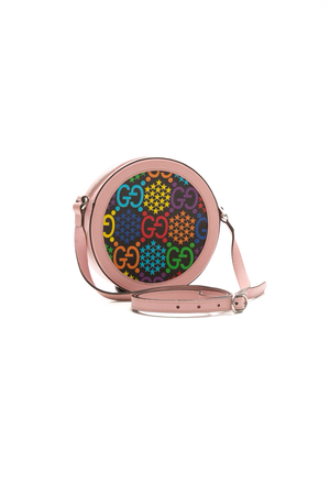 Psychedelic Round Crossbody Bag