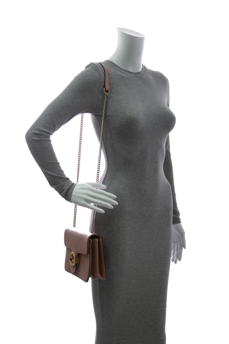 Dollar Interlocking G Small Flap Bag