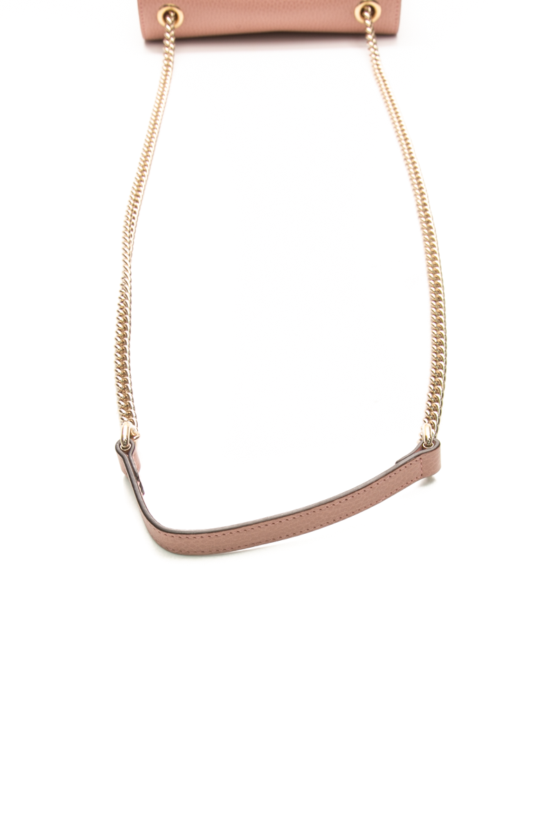 Dollar Interlocking G Small Flap Bag