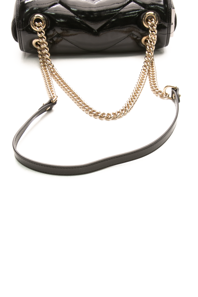 Padded Marmont Flap Bag