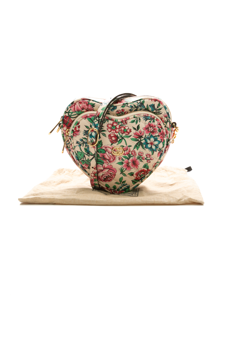 Brit Roses Mini Heart Bag