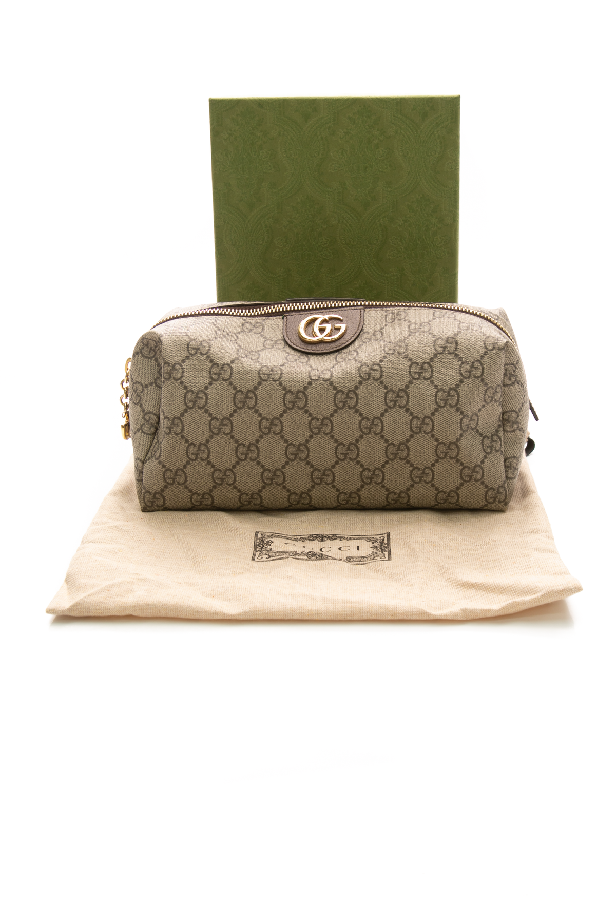 Large Ophidia GG Cosmetic Case