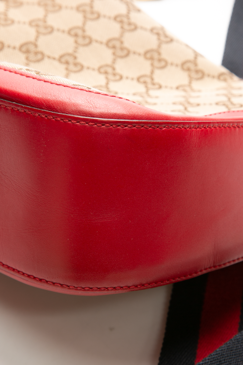 Medium Lady Web Shoulder Bag