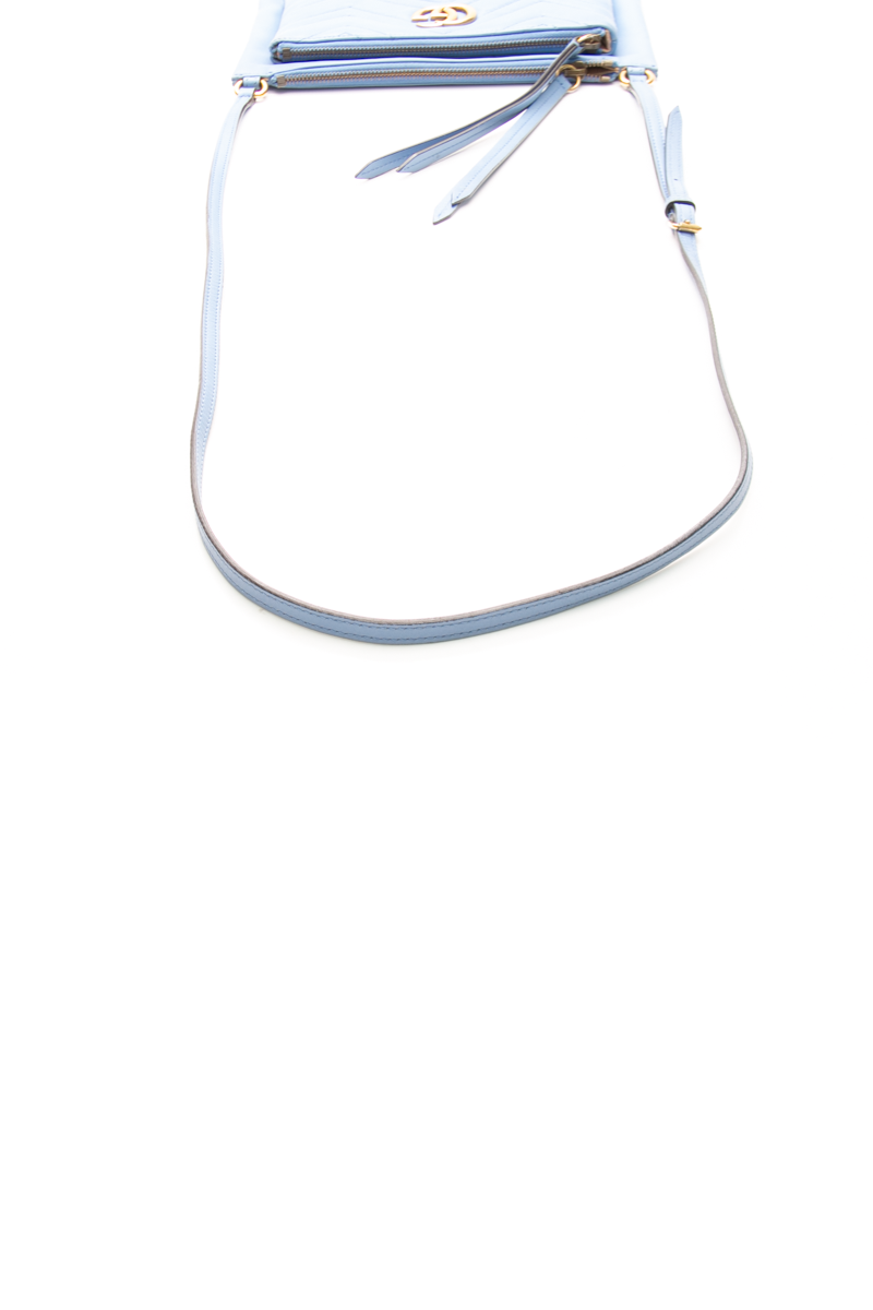 Marmont Double Zip Crossbody Bag