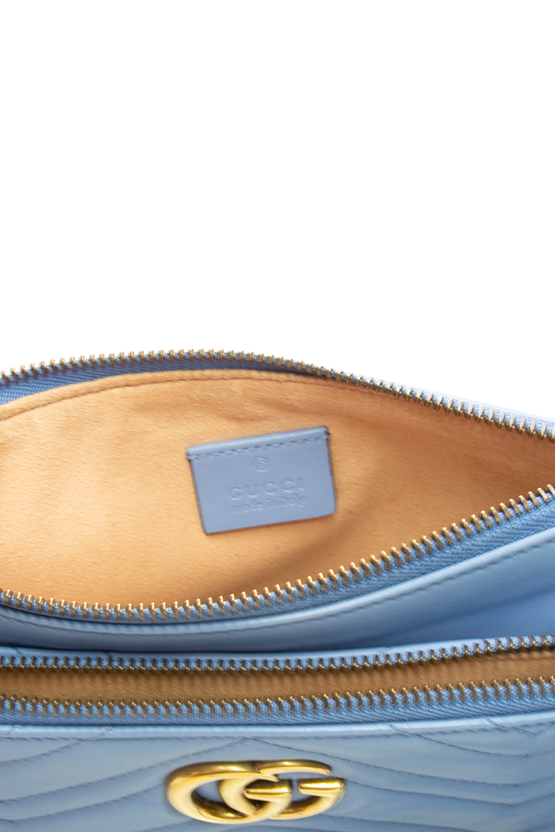 Marmont Double Zip Crossbody Bag