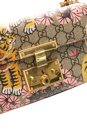 Bengal Print GG Small Padlock Shoulder Bag