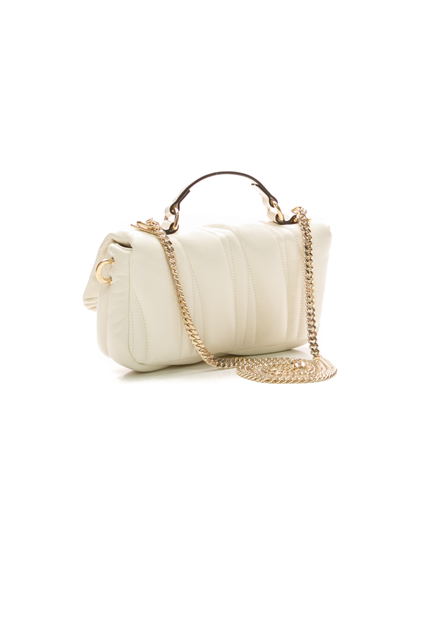 ⭐︎ペコ⭐︎GUCCI ノベルティホワイト ハンドバッグ Gucci GG Milano Mini Top Handle Bag - Couture USA