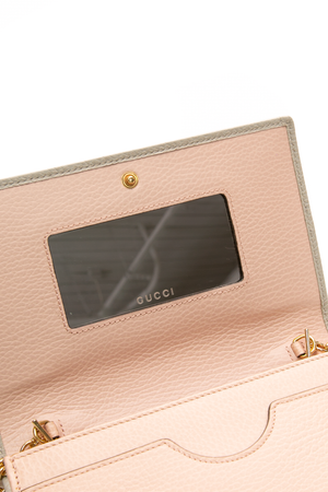 GG Marmont Bicolor Wallet on Chain