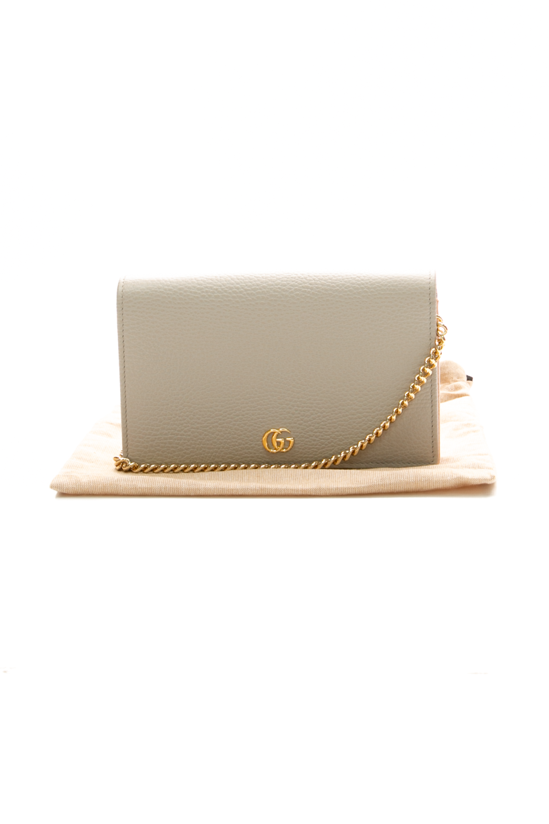 GG Marmont Bicolor Wallet on Chain