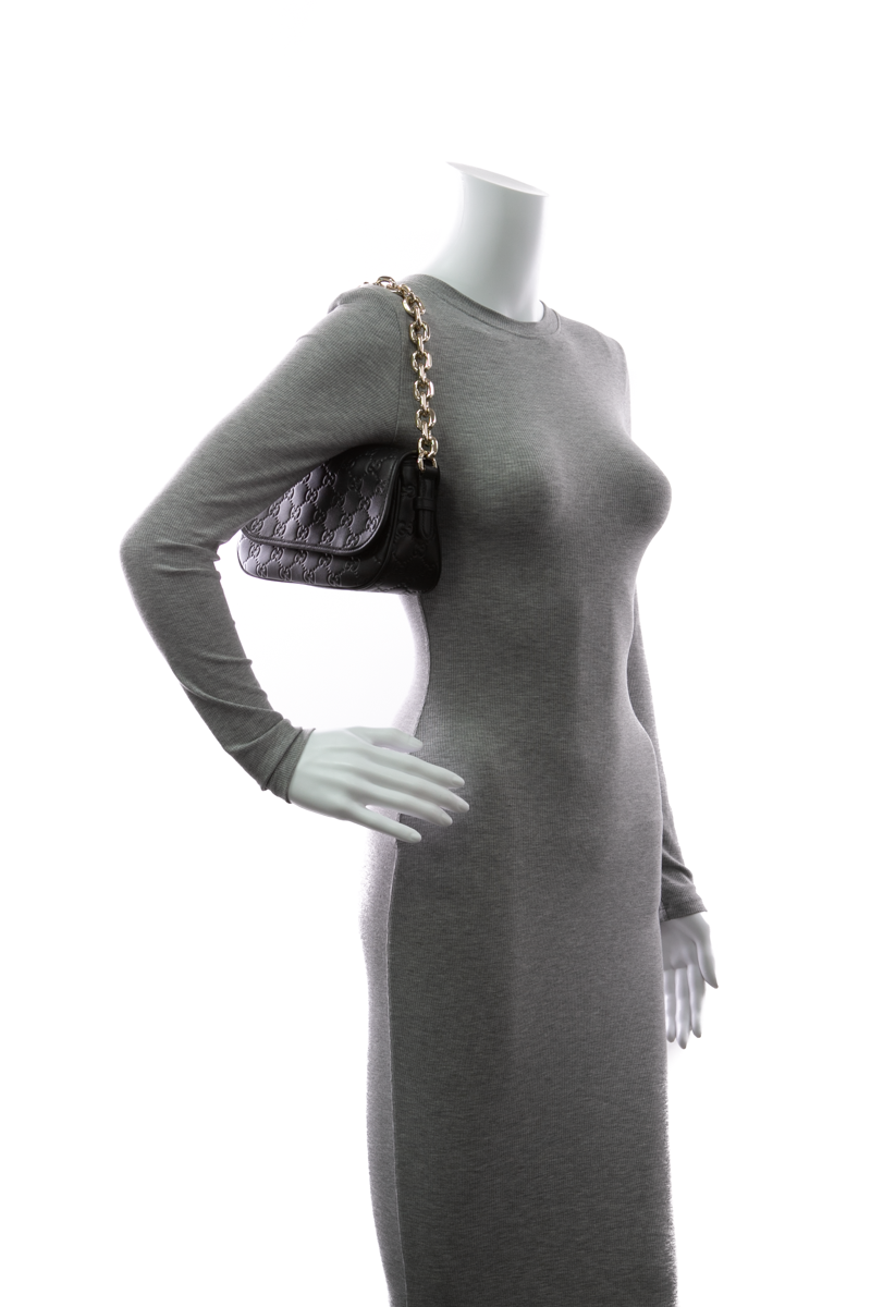 GG Emblem Small Shoulder Bag