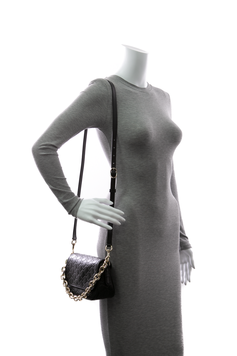 GG Emblem Small Shoulder Bag