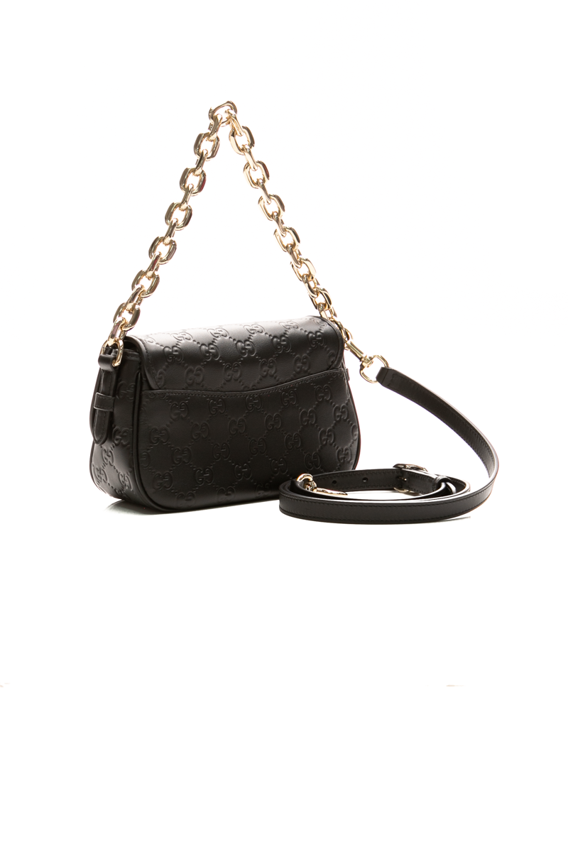 GG Emblem Small Shoulder Bag