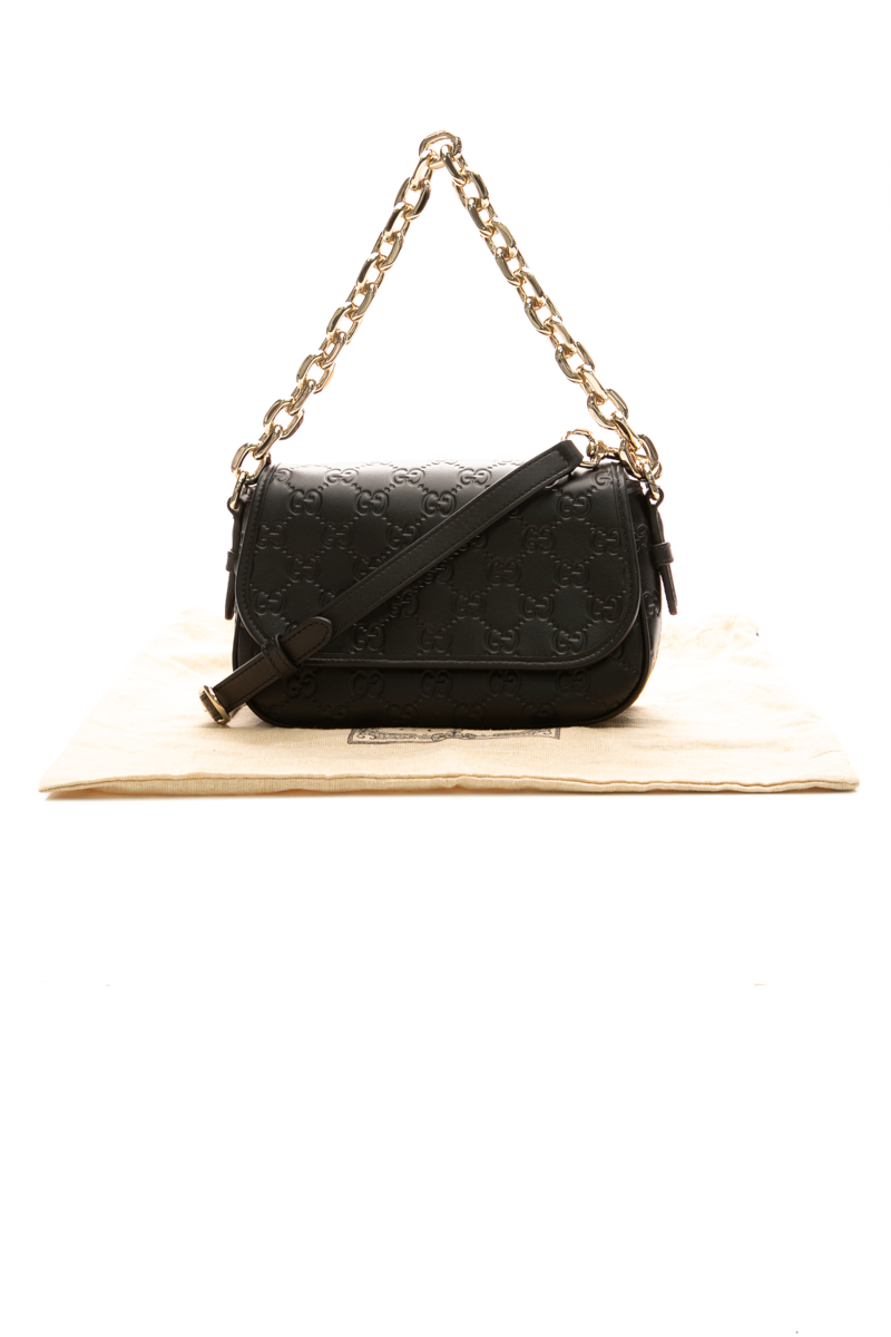 GG Emblem Small Shoulder Bag