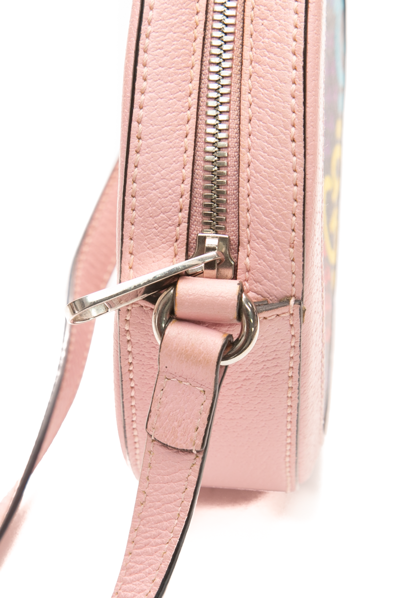Psychedelic Round Crossbody Bag