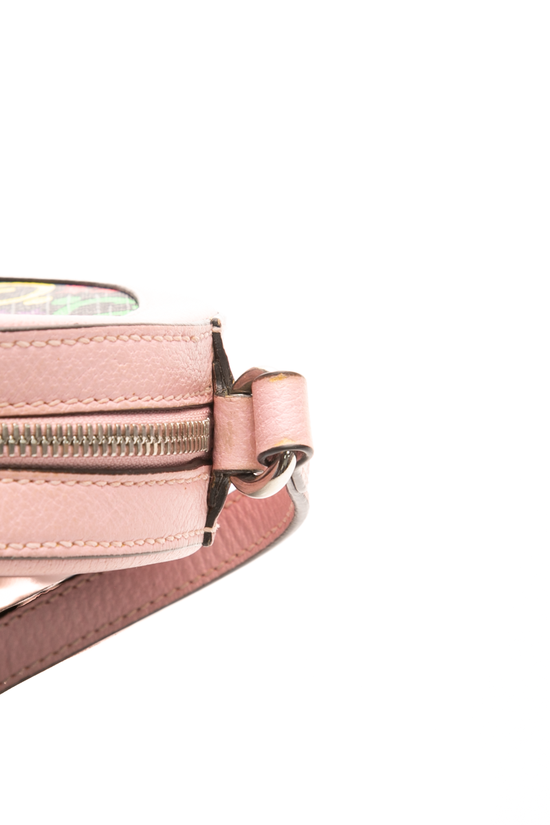 Psychedelic Round Crossbody Bag
