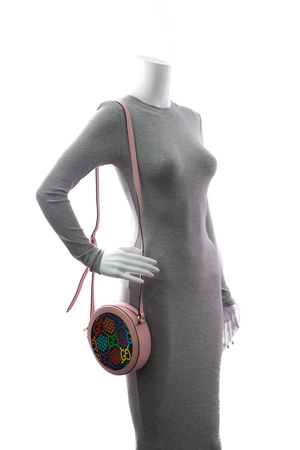 Psychedelic Round Crossbody Bag