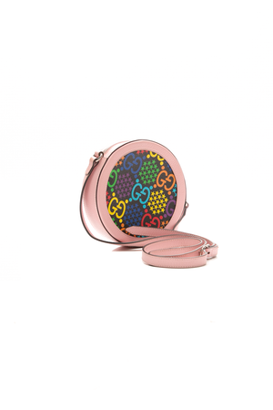 Psychedelic Round Crossbody Bag