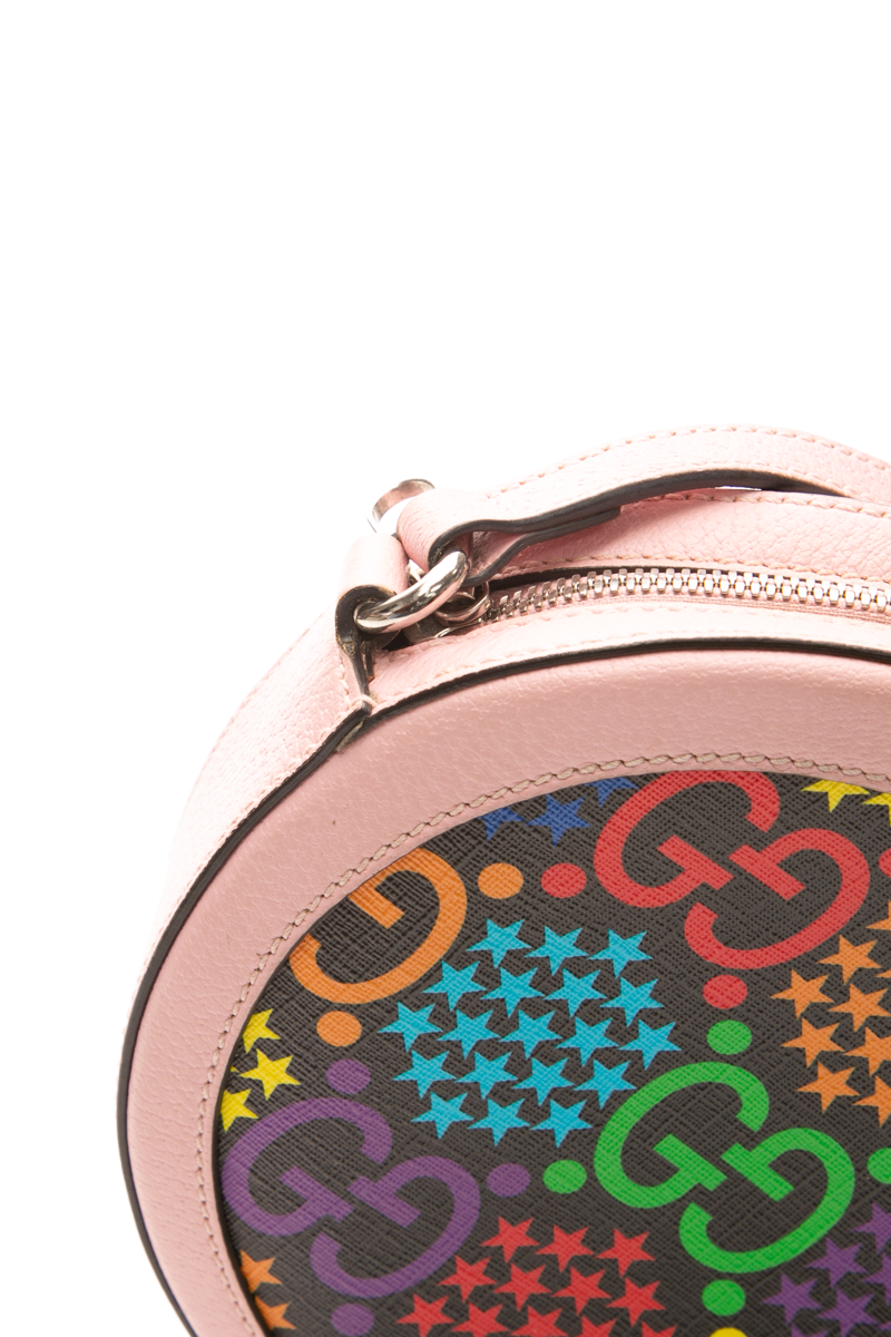 Psychedelic Round Crossbody Bag