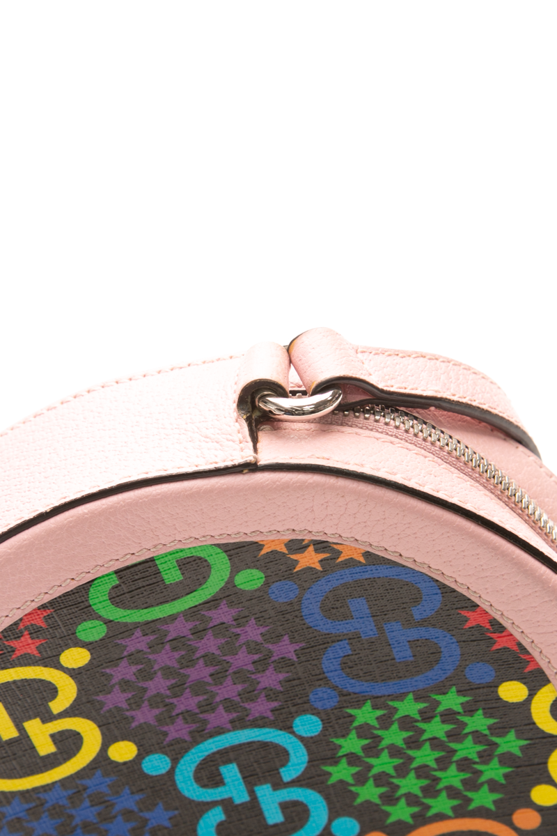 Psychedelic Round Crossbody Bag