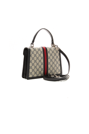 Medium Ophidia Top Handle Bag