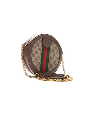 Ophidia Round Crossbody Bag