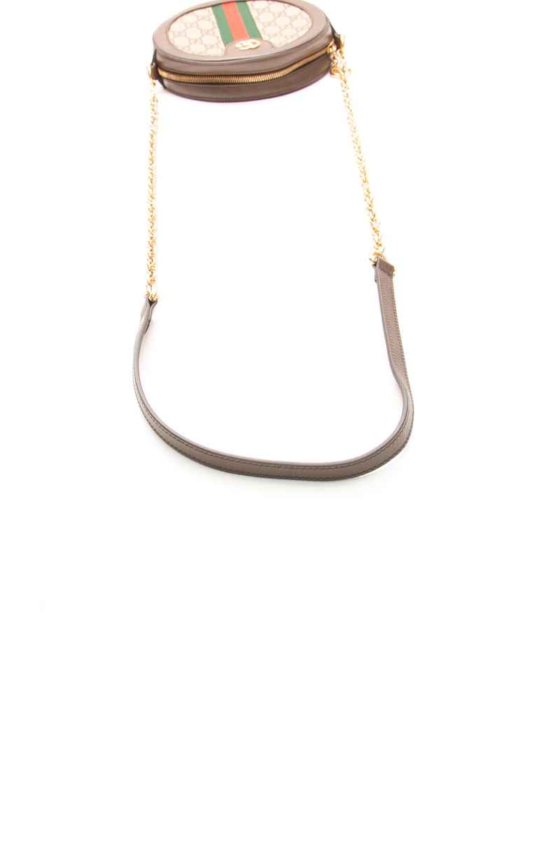 Ophidia Round Crossbody Bag