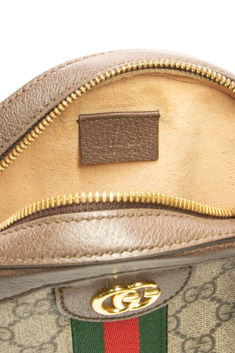 Ophidia Round Crossbody Bag