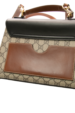 Padlock Small Top Handle Bag