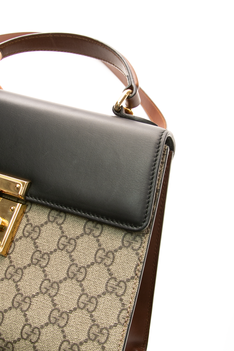 Padlock Small Top Handle Bag