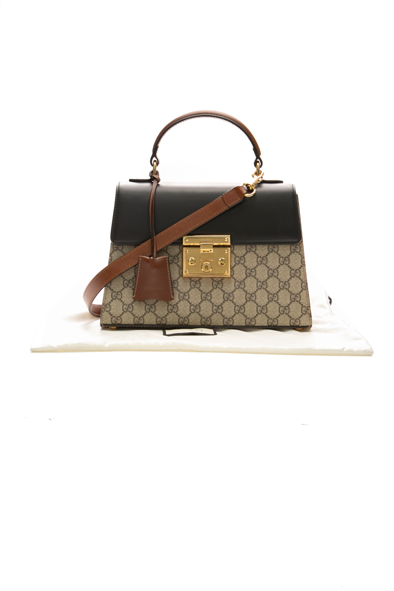 Padlock Small Top Handle Bag