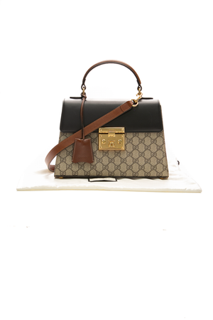 Padlock Small Top Handle Bag