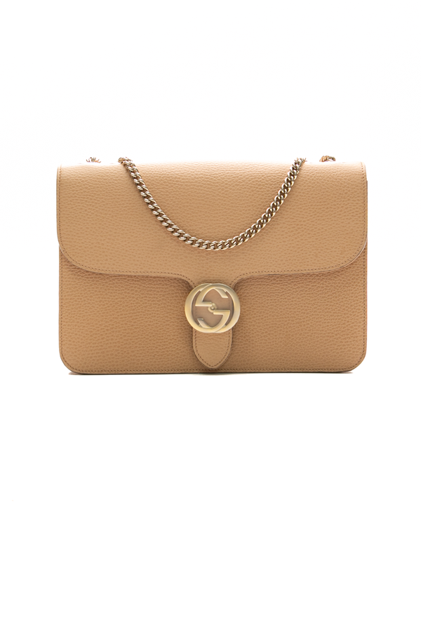 Gucci Interlocking G Medium Shoulder Bag - Couture USA