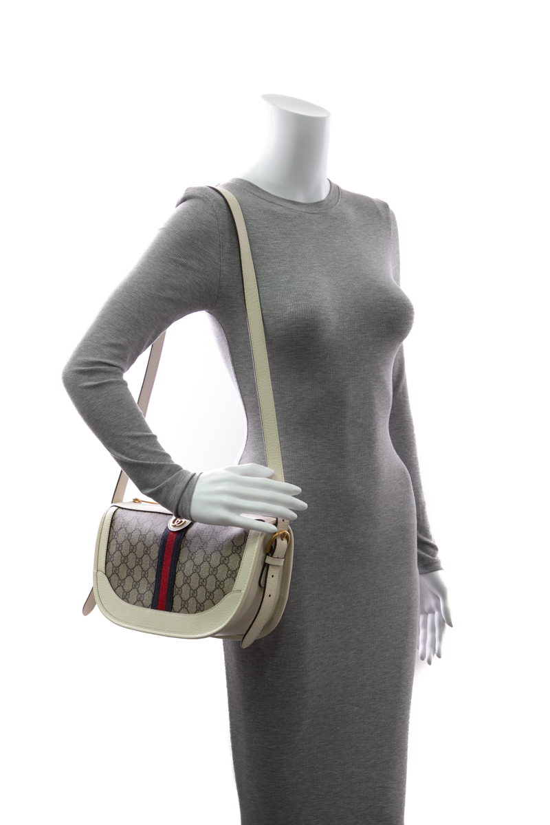 Vintage Web Ophidia Curved Shoulder Bag