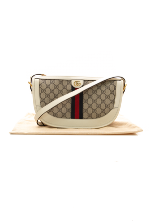 Vintage Web Ophidia Curved Shoulder Bag