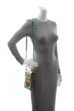 GG Raffia Miami Crossbody Bag