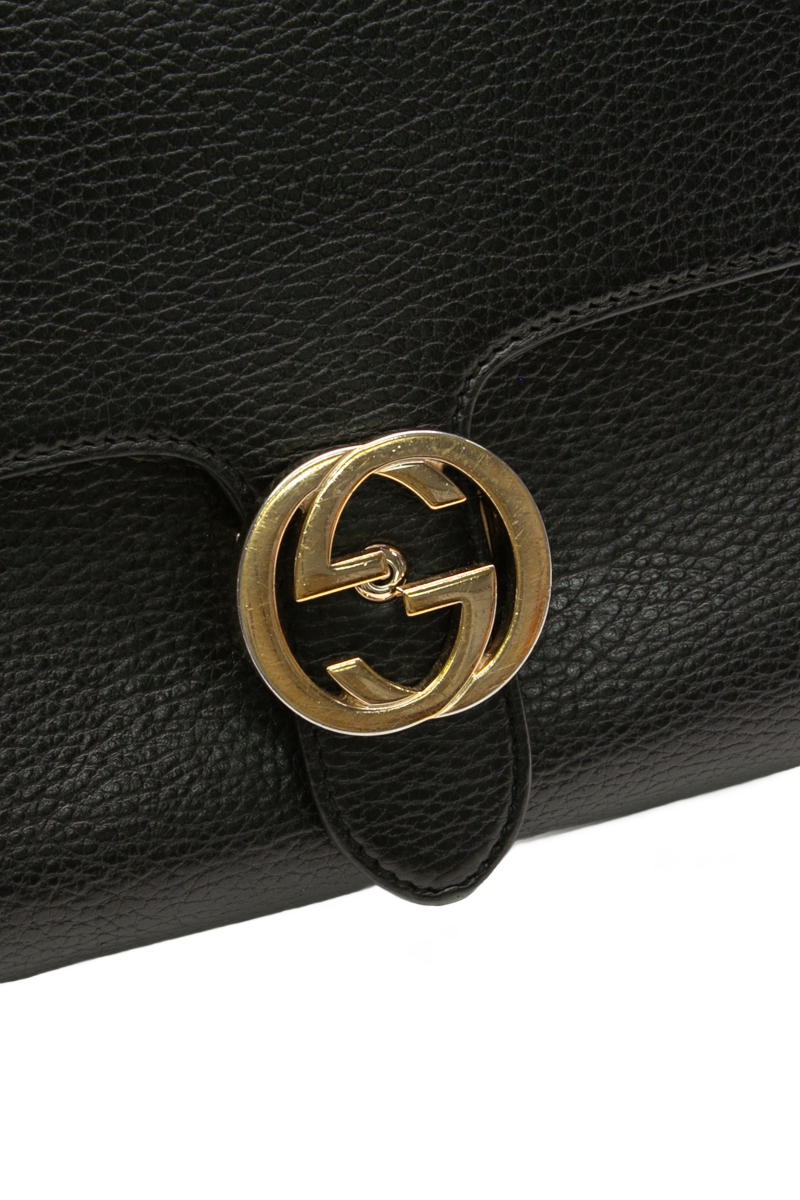Dollar Interlocking G Top Handle Bag