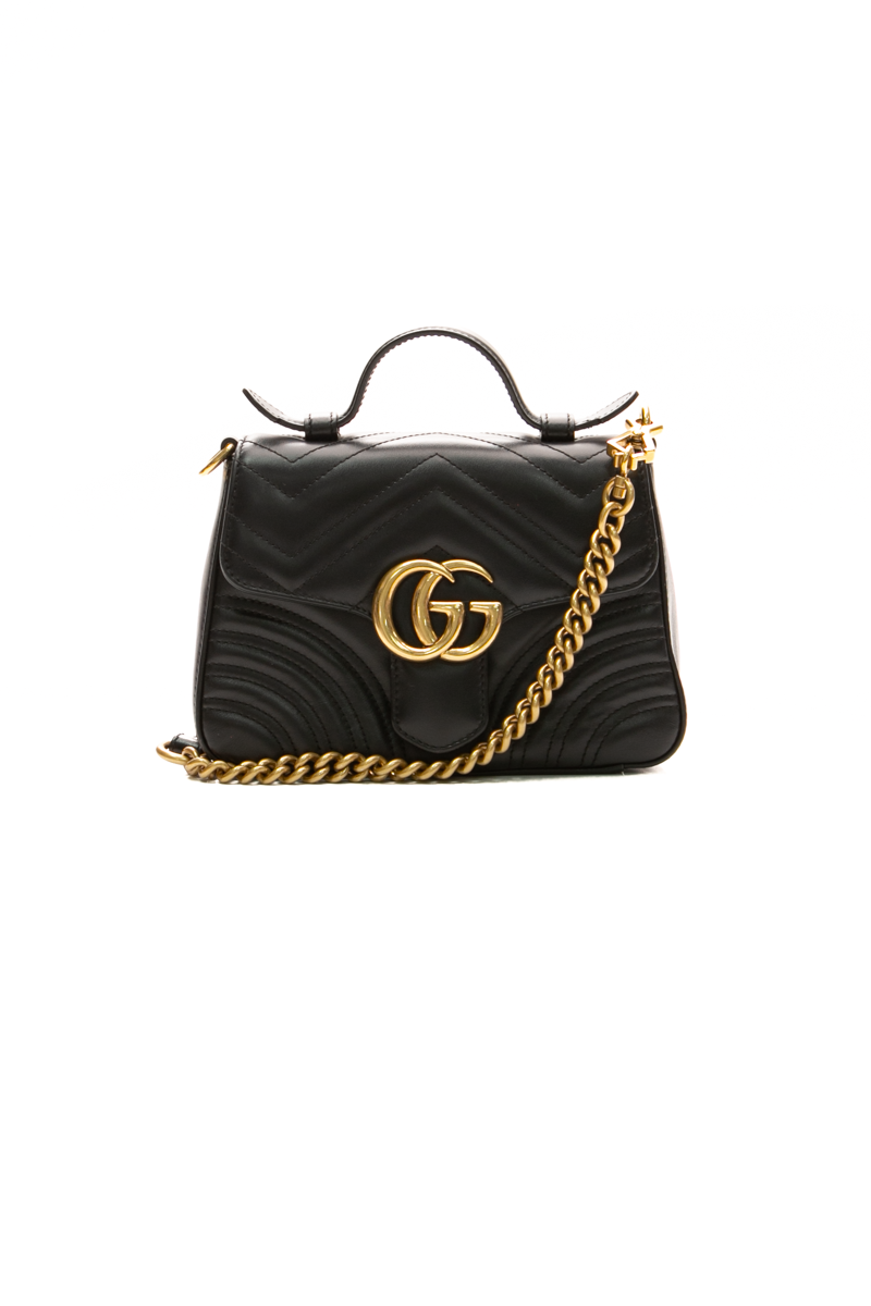 Gucci Marmont Mini Top Handle Bag - Couture USA
