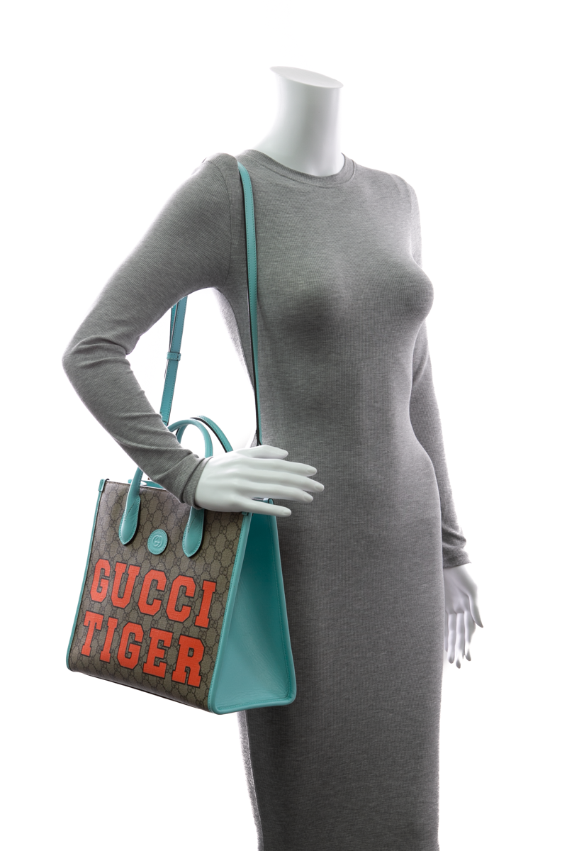 Retro Tiger Tote Bag
