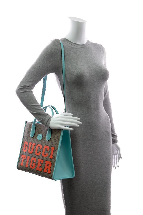 Gucci Retro Tiger Tote Bag - Couture USA